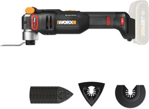 Worx Akku-Multifunktionswerkzeug PowerShare 20V in Schwarz/Orange ohne Akku - Bild 1