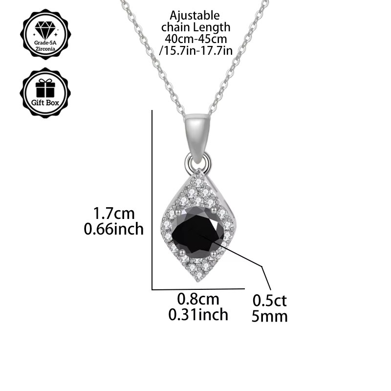 LAMVOICE Halskette, Silber, Edelstahl, Zirkonia, Damen - Bild 2
