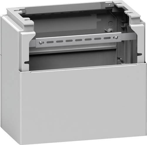 Schneider Electric NSYZZ2124G Sockel in Lichtgrau (RAL 7035), Breite: 128,5 cm, Höhe: 20,0 cm - Bild 1