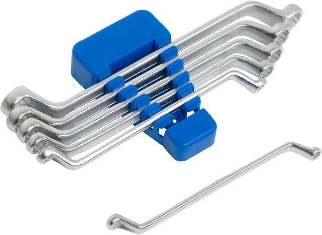 LUX-TOOLS Ringschlüssel Satz 6-teilig Classic in Silber mit Kunststoffaufnahme, 6 mm - 17 mm - Bild 1