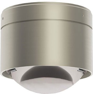 Top Light Puk! 80 One Avantgarde Deckenleuchte in Nickel matt mit klarem Glas - Bild 1
