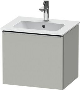 Duravit Waschtischunterschrank D-Neo wandhängend in Grau Matt B/T/H: 51 x 40,2 x 44 cm - Bild 1
