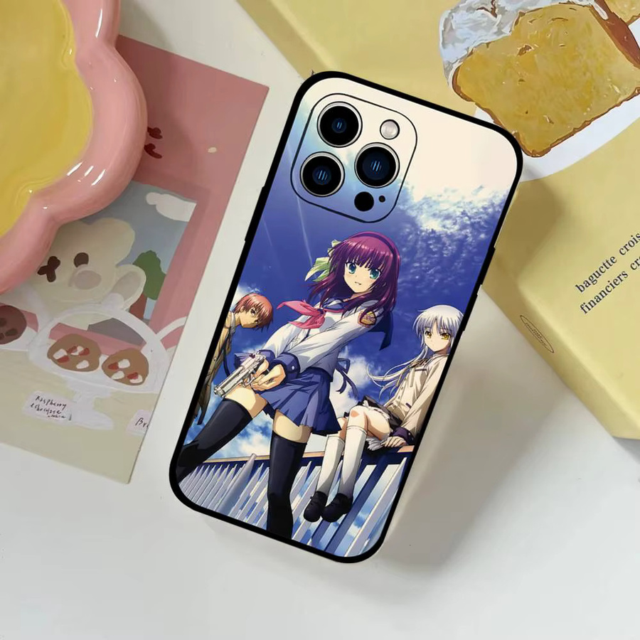 Mesuca Anime A-Angel Beats Silikon Handyhülle für iPhone in Schwarz und Multicolour - Bild 4