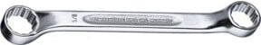 Stahlwille Doppelringschlüssel aus Edelstahl in Silber, Größe 1/2" - Bild 1