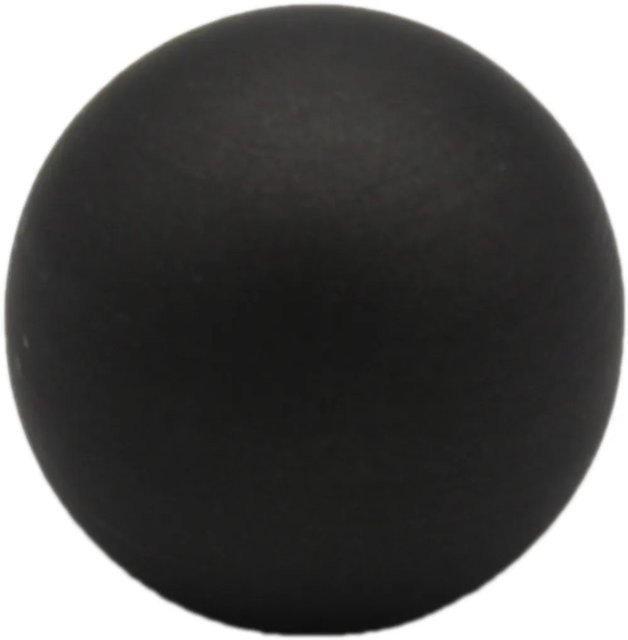 Mydeco Gardinenstange-Endstück Ball aus Eisen in Silber oder Schwarz, Durchmesser: 2 cm - Bild 1