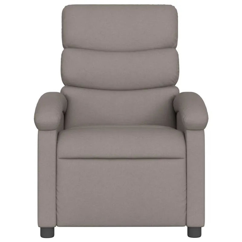 Vidaxl Ausklappbarer Massagesessel Relaxsessel in Taupe Meliert mit Stoffbezug - Bild 7