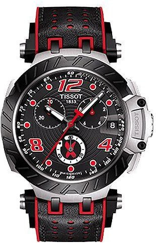 Tissot Armbanduhr, Quarz, Edelstahl, Kautschuk, Schwarz, Herren - Bild 1