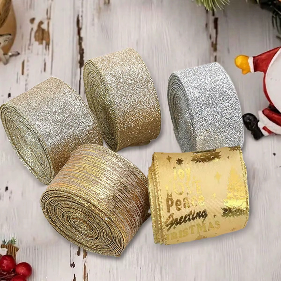 AfyouWk Dekoratives Baumwollband in Gold für Valentinstag und DIY-Geschenkverpackungen - Bild 4