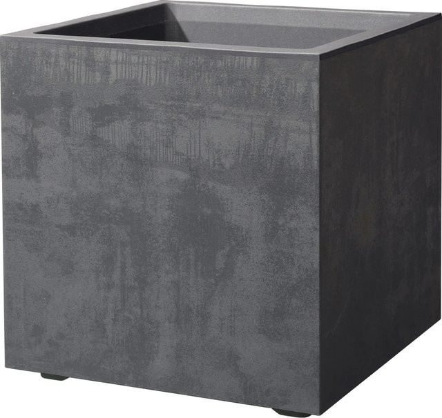 Deroma Pflanzkübel Cubo Millennium in Anthrazit, B/T/H: 39 x 39 x 39 cm - Bild 1