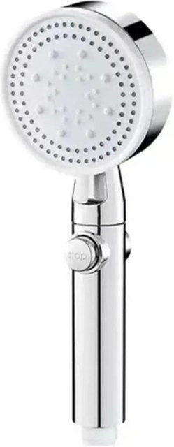 Wassersparender Hand-Duschkopf von JR-Studio mit 5 einstellbaren Modi und Wassermassage in Silber - Bild 1