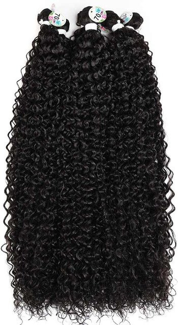 Booming Hair Haarverlängerung Synthetische Lockige Wasser Welle, Damen - Bild 1