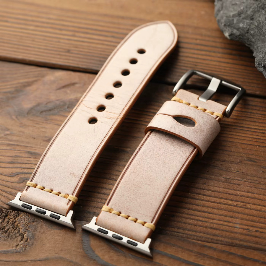 Raystray Uhrenarmband Rindsleder, Vintage, Herren - Bild 2