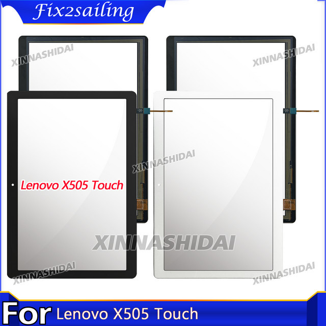 Lenovo Tab M10 X505 TB-X505 TB-X505X Ersatz Touchscreen Digitizer Front Glas Montage in Schwarz oder Weiß - Bild 1
