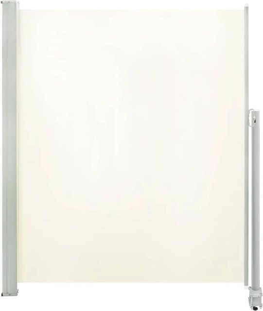 Furnicato Ausziehbare Seitenmarkise aus Polyester in Creme, B: 300 cm, H: 160 cm - Bild 1