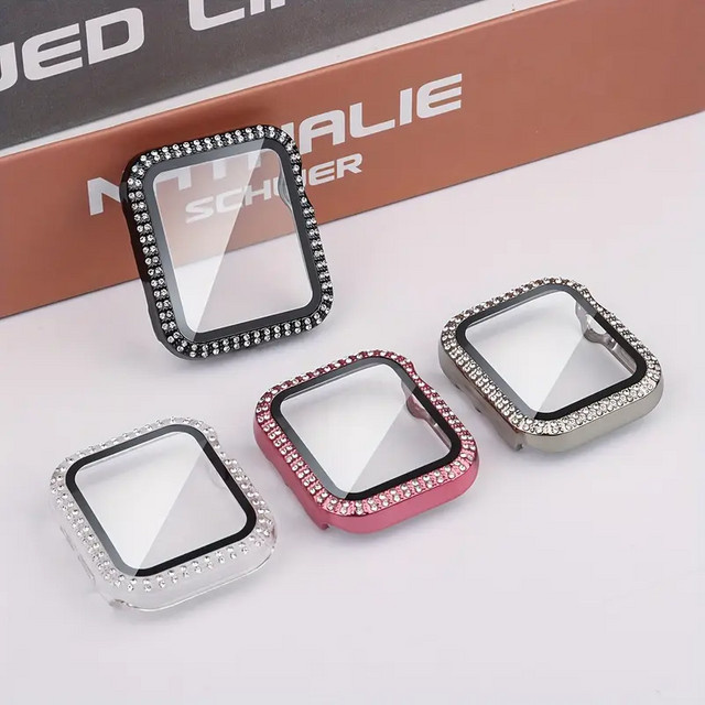 Displayschutzfolie Apple Watch Cover, Diamant, Bunt, Unisex - Bild 1