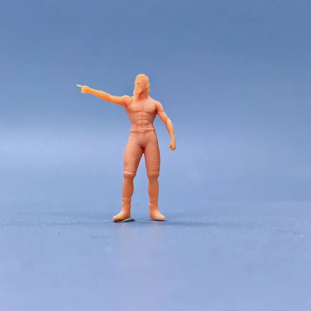 EHCMODEL Man of Momentum Pressure Field, Miniatur Diorama, 1/64 1/43 Maßstab, uncolored - Bild 1