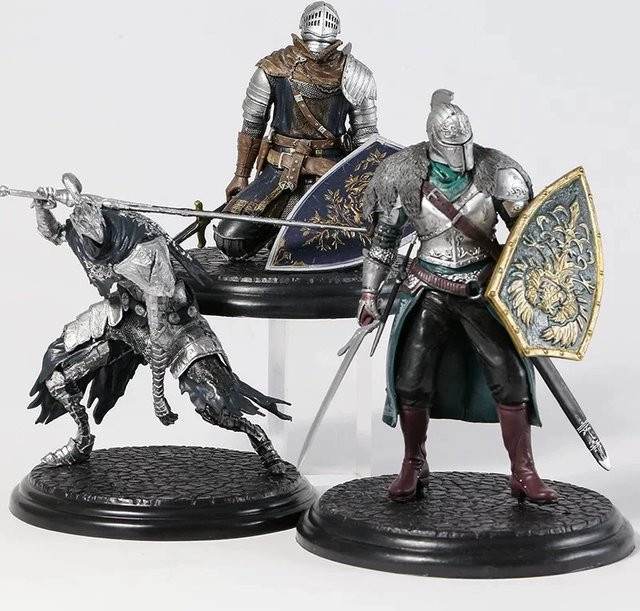 Bandai Dark Souls Hochrangiger Hanfa-Ritter, Abyssal Traveler, Soldatenmodell-Puppe, Einzelfigur - Bild 1