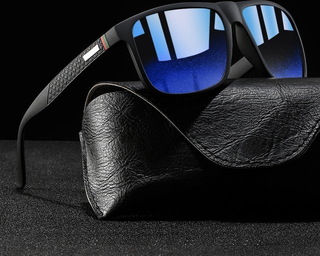 WSZ Sonnenbrille, Vollrand, Square, Kunststoff, Multicolor, Unisex - Bild 1