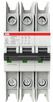 ABB SU203MR-K8 Leitungsschutzschalter 8A 400V grau - Bild 1
