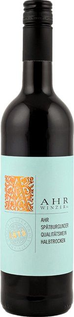 Ahr Winzer Klassiker Spätburgunder Rotwein, 2023, Ahr, halbtrocken, 0,75 l - Bild 1