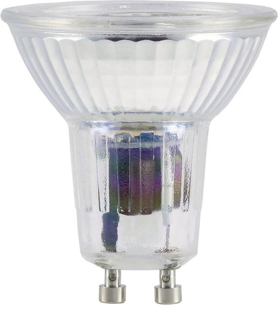 XavaX LED-Lampe GU10 mit Reflektor, 350 lm, dimmbar, transparentes Glas - Bild 1