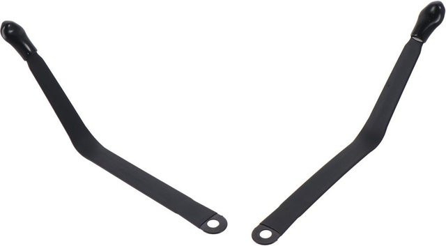 6er Pack Ersatz-Torsionsfedern aus Metall für Bücherständer als Reparatur-Halter, Farben: Schwarz oder Weiß - Bild 1