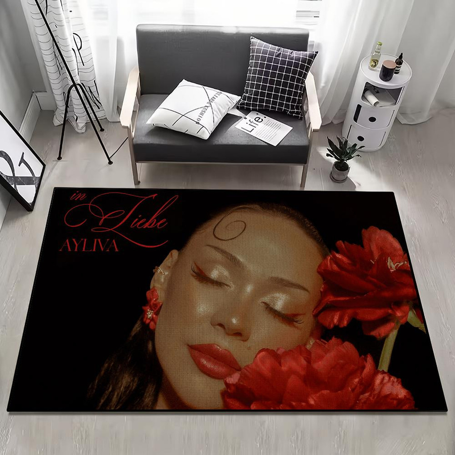 Ayliva In Liebe Fußmatte Rutschfest und Waschbar, B/B: 50 x 80 cm, Mehrfarbig - Bild 3