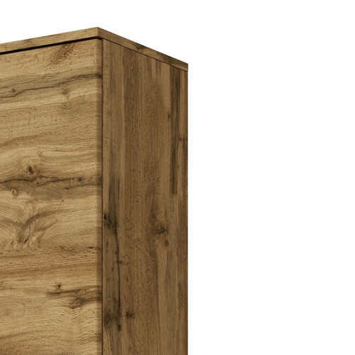 HELD MÖBEL Midischrank Livorno in Eiche Optik, Farbe Braun/Mehrfarbig, B/H/T: 30 x 130 x 35 cm - Bild 3