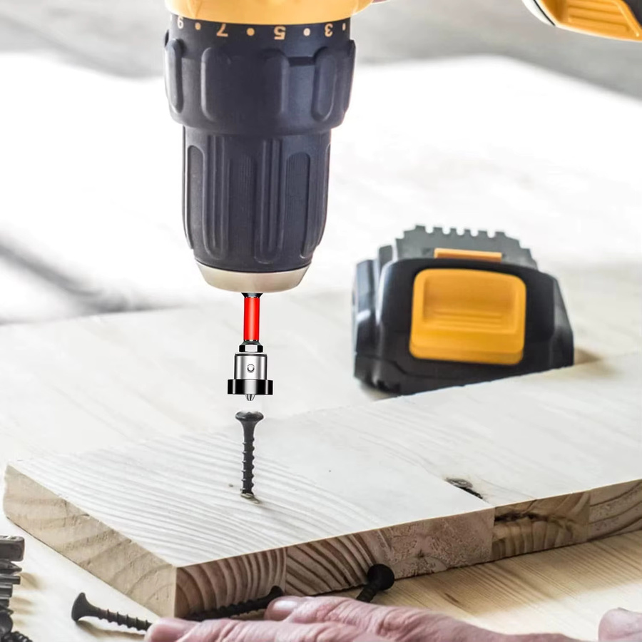 GUHE Magnetische S2 Positionierungs-Schraubendreher-Bits für Trockenbau und Gipskarton - Bild 5