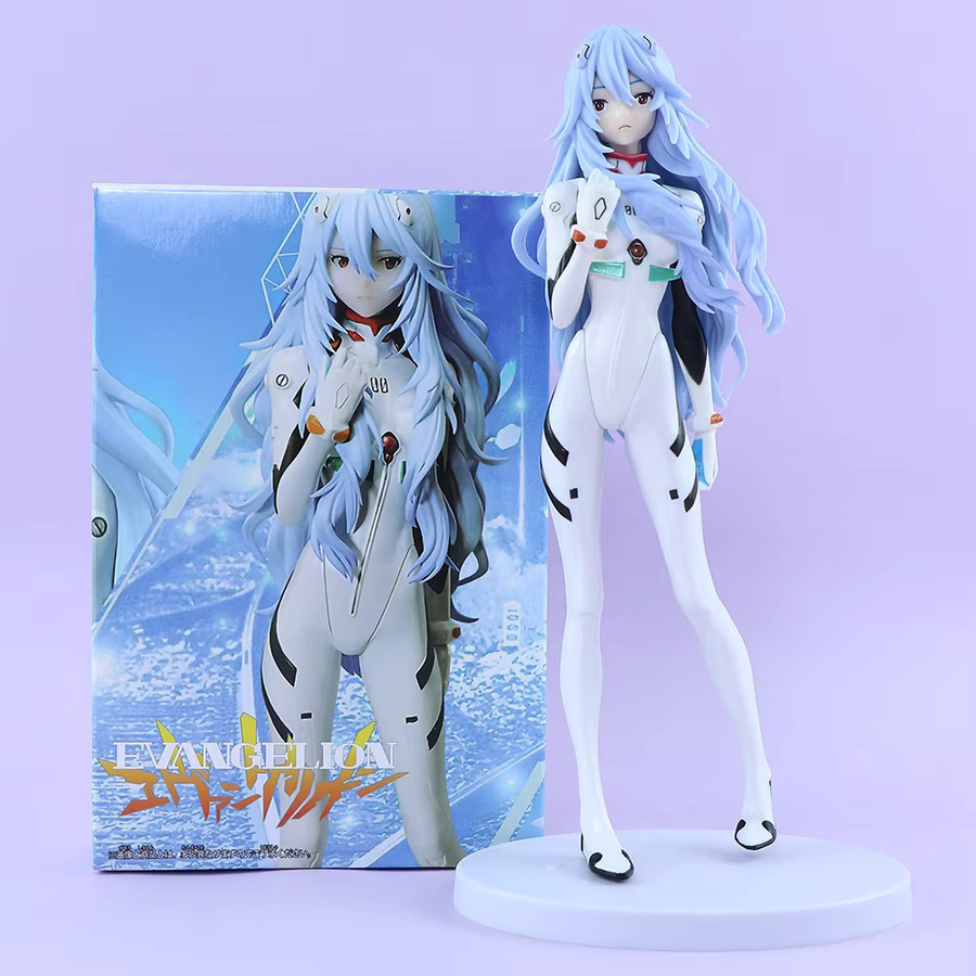 Bandai Neon Genesis Evangelion EVA Ayanami Rei Action Figur, 22cm - Bild 2