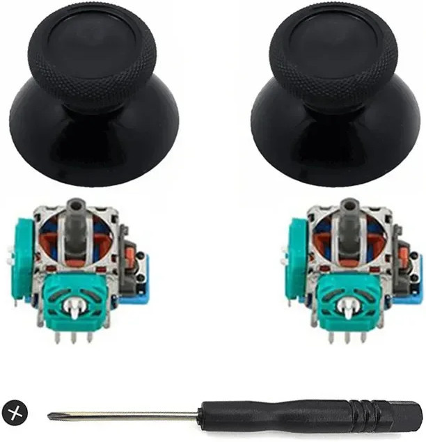 Analoger Joystick Ersatzhebel in Schwarz für PS4 Slim und PS4 Pro Controller - Bild 1