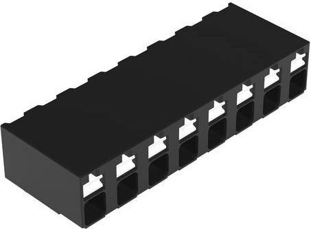 WAGO Leiterplattenklemme 2086-3228/300-000 in Schwarz, 84 Stück - Bild 1