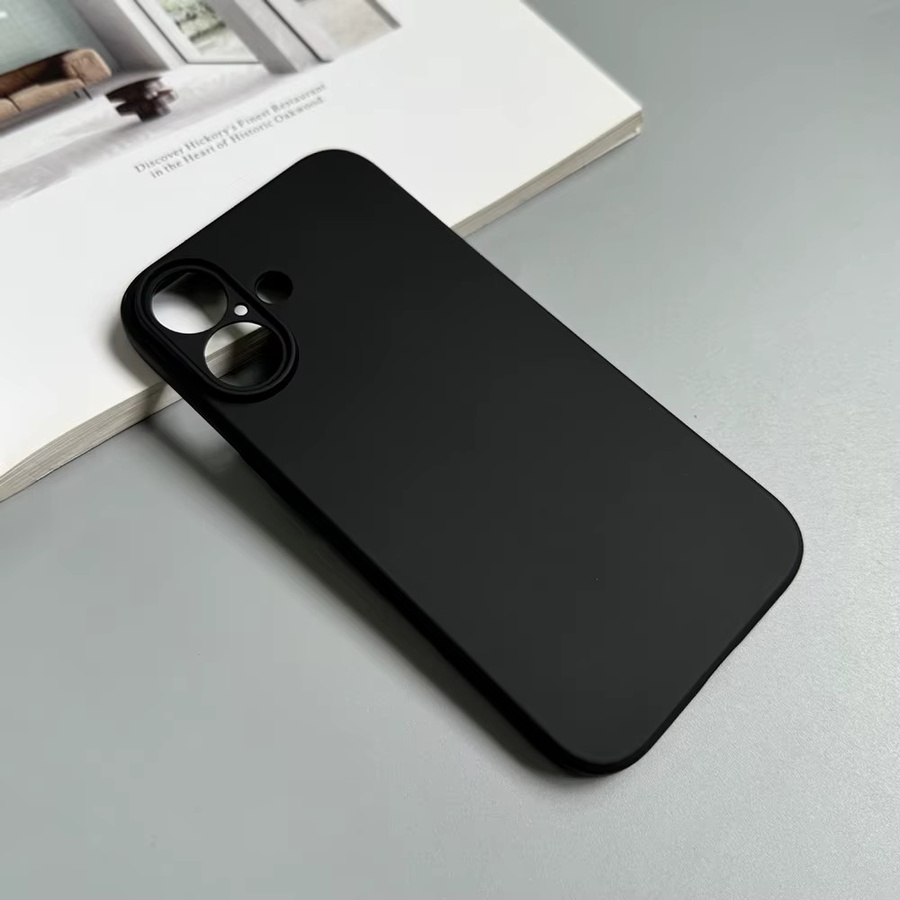 Ricestate Ultradünne Flüssigsilikonhülle für iPhone in Schwarz - Bild 3