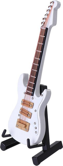 Yiran Furniture Mini Elektrische Gitarre Modell Weiß - Bild 1