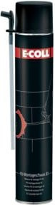 E-COLL PU-Montageschaum B3 Polyurethan Schwarz 750ml - Bild 1