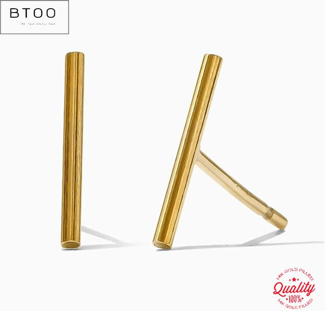 BTOO Be The Only One Ohrstecker, 14K Gold gefüllt, Damen, Boho - Bild 1