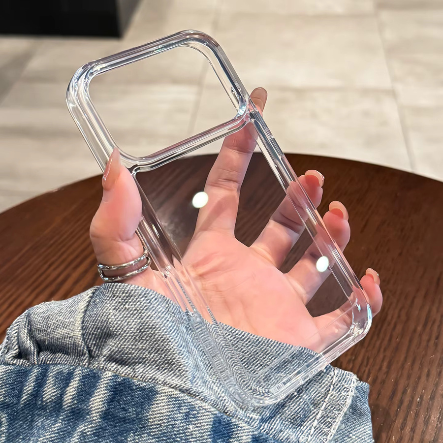 Transparente Softcover Handyhülle für iPhone Modelle 5 bis 17 Pro Max Air Mini SE - Bild 2