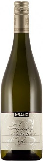 Weingut Kranz Chardonnay & Weißburgunder, trocken, Weißwein, 2024, 0,75 l - Bild 1