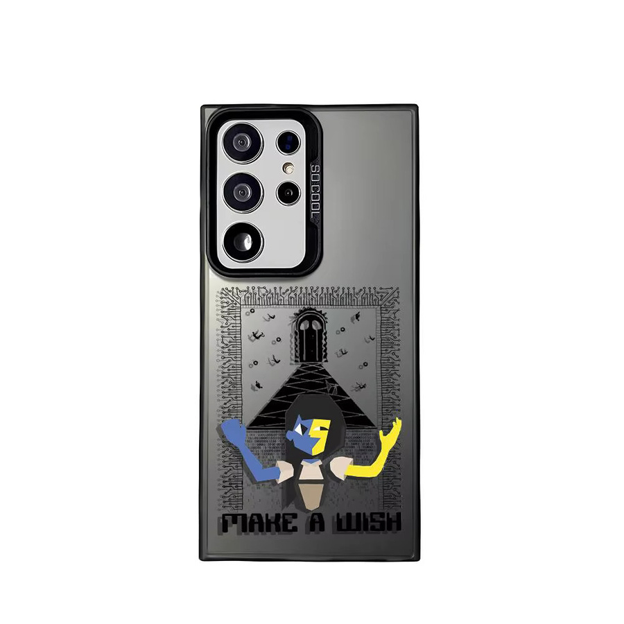 E-ENA DreamS BBQ GAME Silikon Handyhülle für Samsung Galaxy S25 Edge S24 S23 S22 S21 S20 Ultra in Silber - Bild 5