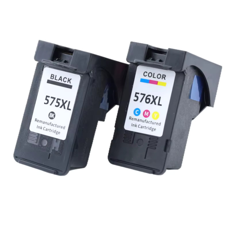 Kompatible Canon 575XL 576XL Tintenpatronen Set Schwarz für PIXMA TS3550i TS3551i TR4750i TR4751i Drucker - Bild 3