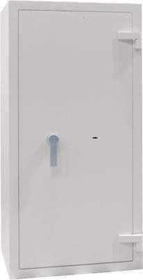 Wertschutzschrank EMI A 1400/6 mit dreiwandigem Türaufbau und DIN 4102, B/T/H: 60 x 50 x 140 cm, 240 l, Grau und Weiß - Bild 1