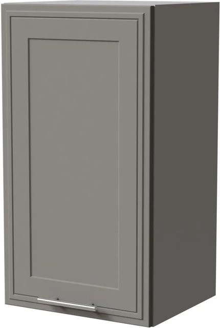 Feldmann-Wohnen Hängeschrank Salo in Staubgrau Matt mit Kassettenoptik, B/T/H: 40 x 32,5 x 72 cm - Bild 1