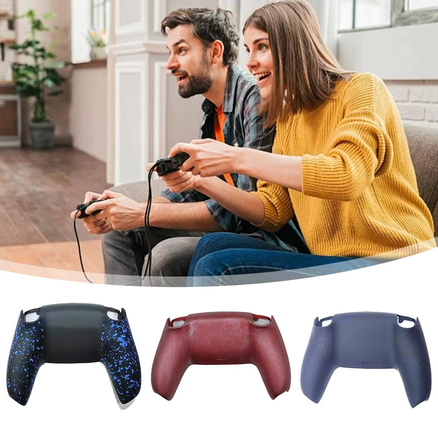 Retro-Shell Blasenfarbe Ersatzschale für PS5 in Blau und Multicolour - Bild 2