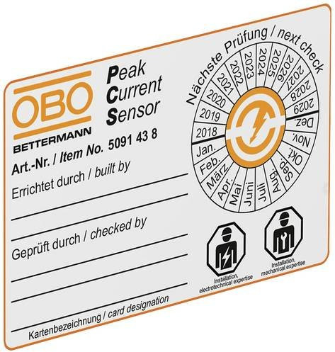 OBO Bettermann Magnetkarte 5091438 PCS (VE10) - Bild 1