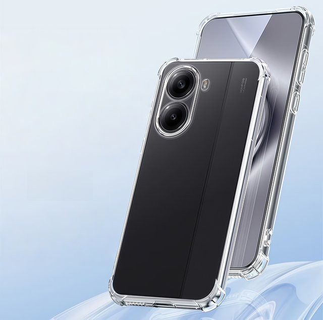 Stoßfeste und transparente TPU-Handyhülle für Xiaomi POCO X7 Pro, POCO X7 und POCO M7 Pro 5G - Bild 1