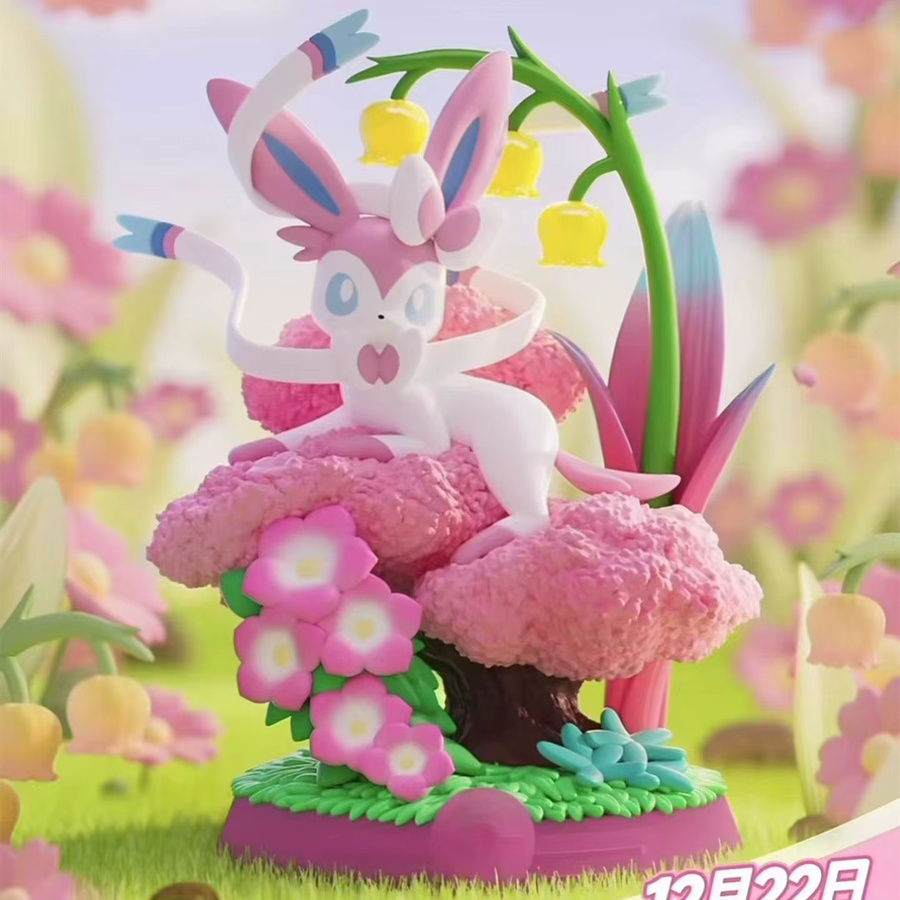 Bandai Pokémon Sylveon & Glaceon Serie Blind Box Serie 3, Figurendisplay - Bild 2