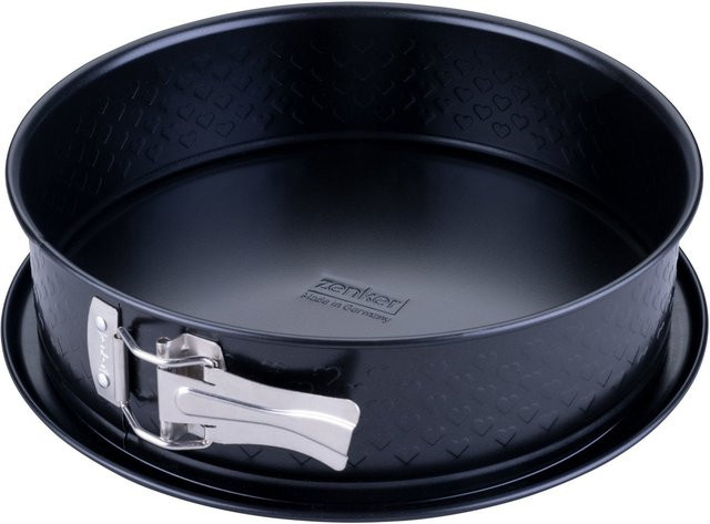 Zenker Springform Beloved+ mit Flachboden, Ø 24 cm, Schwarz, Antihaftbeschichtung - Bild 1