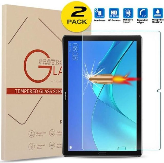 APRILLY Displayschutz aus gehärtetem Glas für 10,8 Zoll, transparent, Härtegrad 9H - Bild 1