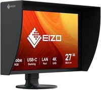 EIZO ColorEdge CG2700X 4K Ultra HD LED-Monitor, 27 Zoll, Schwarz, IPS-Panel mit USB-C, HDMI und DisplayPort - Bild 1