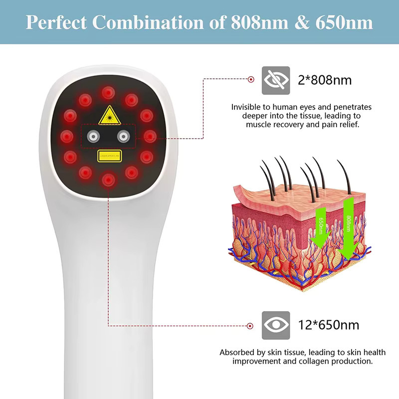 KTS Lasertherapiegerät, 2 x 808 nm, Weiß - Bild 3